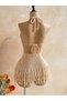 Mini dress, beige - 2