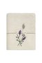 Arwa bamboo flower embroidered hand towel light beige 50x90 light beige
