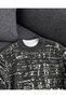 Men's Abstract Patterned Crew Neck Knit Sweater - 3