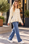 New Season Women's Buttoned Skirt Pleated Knitted Cardigan - 4