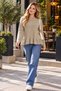 New Season Women's Buttoned Skirt Pleated Knitted Cardigan - 4