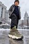 Trh-5284 Anatomical Sole Boys' Khaki Color Daily Use Winter Children's Boots