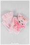 2-7 Years Old Girls Convertible Cuffed Half-Finger Magic Gloves / 98.7% Nylon, 1.3% Elastane (Lycra)
