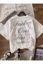 Tricou, alb - 3
