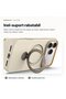 SoftRing case for iPhone 18 Pro / 17 Pro, soft-touch silicone, MagSafe compatible, foldable ring-holder, microfiber interior - 2