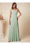 Rochie maxi, verde - 5