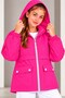 Girl's Hooded Pocketed Lined Seasonal Basic Raincoat - 2