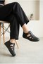 Women's Genuine Leather Velcro Comfortable Casual Shoes with Windows-Style Design