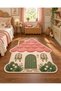 Eta Home Figured Pattern Modern Woven Base Decorative Carpet Eta4395 - 2
