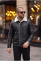 Old Money Fur-Lined Leather Jacket/Coat