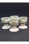 Green Rusticana Porcelain 4 Pieces Vintage Egg Cups - 2