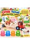 Farm Themed Wooden Animals Tractor