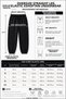 Two Pairs of Track Pants with Elastic Waistband (Black+Grey) - 4