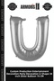 Special Edition Entertainment Decoration Party Ornament U- Letter 34 Pearl Silver Color Balloon 76 cm