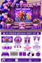 Manifest Birthday Party Set for 40 People 50X70 cm Banner Girl's Birthday Decorations Table Decoration Set with Balloons and Banner - 3