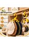 Multiple Hat Hanger for Inside the Closet Hat Bag and Accessory Organizer Space-Saving Hanger - 6