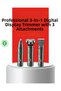 Multifunctional shaver for sensitive area