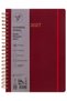 Business-2027 Year Daily Spiral Agenda 20X28 Cm. One Page Per Day-Green