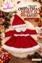 Baby Girl Christmas Costume, Red Santa Claus Infant Dress Set with Fleece Hat - 2