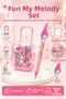 Figured Versatil Pen 0.7 Tip and Shaped Eraser Set Licensed Cute Dual School Pen and Figured Eraser Set