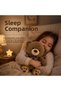 30 cm Plush Teddy Bear with Ribbon – Soft Textured Sitting Teddy Bear Toy, Sleeping Companion, Gift - 6