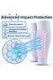 Shin Guard Football Shin Guard New Generation Flexible Football Shin Guard Shock Absorbing Padded Shin Guard Socks - 3