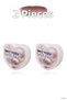 Concepta - Pearl Powder Heart Sponge Soap 135 Gr - 2 Pieces (160423) Set Product - 2
