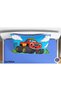 Car Patterned Colorful 3D Digital Printed Single Boy's Duvet Cover Set Without Sheets Sleeping Set - 2