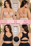 Women's Breast Gathering Front Clasp Bra – Seamless, Flexible, Comfortable Sports Bustier with Upright Posture Support for Everyday Comfort - 7