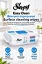 Easy Clean Bleach Added Surface Cleaning Towel 13-Piece Mega Set 100 Sheets - Rosie Room Fragrance Gift - 2