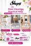 Easy Clean Lilyum Bouquet Mopa Compatible Floor Towel 6-Piece Mega Set 20 Sheets - Rosie Room Fragrance Gift - 3