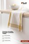 Gold 5-Piece Microfiber Kitchen Cloth Set 60X40 cm 320 Gsm High Absorbent Non-Marking Cleaning Cloth (5 Colors) - 4