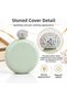 Luxury Stone Embossed Colorful Stainless Steel Flask 5 oz 150 Ml. Pocket Bag Camping Outdoor Gift - 2