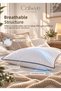 Climate 50X70 cm Nano Gel Filled Hotel Type Pillow – 100% Cotton Outer Fabric, 1100 Grams - 6