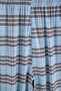 Blue Polyester Plaid / Check Flannel Woven Pajama Set Thmaw27Pt00203 - 3