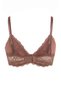 Mink Single Lace Without Underwire Flat Unlined Bralette Bra Thmaw26Su00000 - 3