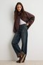 Koyu Mavi Yüksek Bel Jeans TWOAW27JE00362 - 2