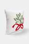 Single Punch Detailed Detailed New Year's Concept Cushion Cover 43X43Cm Tphaw27Kkk00016 - 4