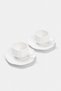 2-Piece Plain Coffee Cup Set Porcelain Tphaw27Kfc00018 - 2