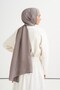 Luxe Desen Liora Cotton Shawl Ashy Gray - 4