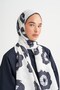 Mira Floş Shawl Ice Blue - 3