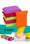 9 Pieces ♥️   Dishwashing Sponge Honeycomb Textured Dishwashing Magic Practical Sponge Socialite Sponge - 6