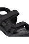40526 Bruce Black Nubuck Men's Genuine Leather Sandals - 4