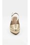 Gold Women's Heeled Shoes 634.401 Sp - 3