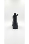 Black women's genuine leather heeled boots 074.2021 - 5