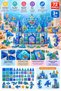 Ocean theme 72 pieces magnetic building blocks 3d magnet crystal pattern educational play set - 2