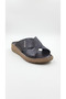 Brown Women's Genuine Leather Slippers 660.531 - 2