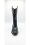 Black Patent Leather Women's Heeled Boots 319.114-054 - 3