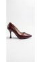 Burgundy Women's Heeled Shoes 659.497 - 2