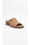 Mink Women's Genuine Leather Heeled Slippers 617.4806